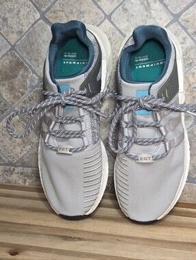 Mens adidas EQT Support Welding Pack Shoes in Gray with Teal Accents 11 M